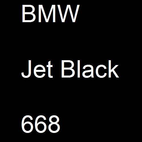 BMW, Jet Black, 668.